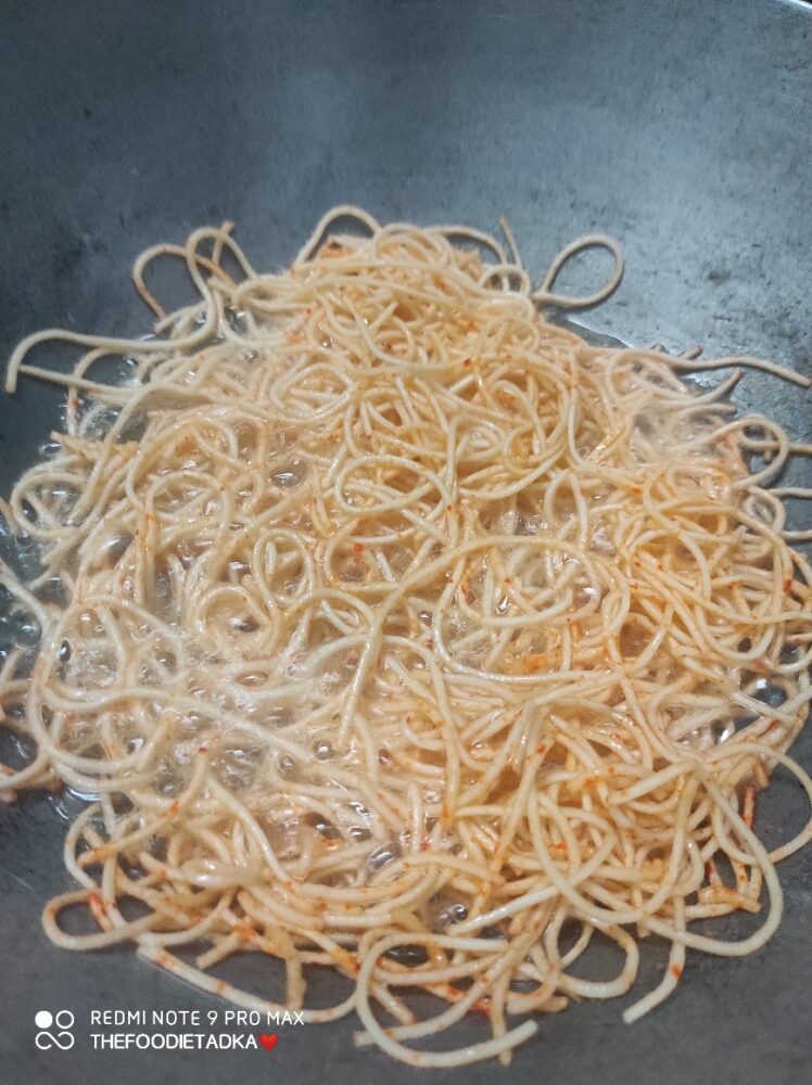 recipe for making chowmein